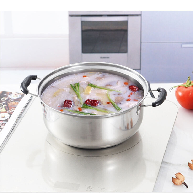 5PCS Stainless Steel Saucepan Set - Induction Compatible