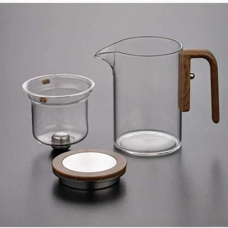 Magnetic tea pot parts