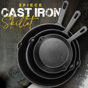 cast iron skillet set