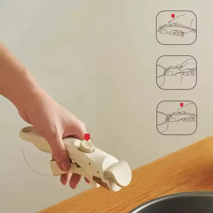 set of non stick pots and pans - detachable handle