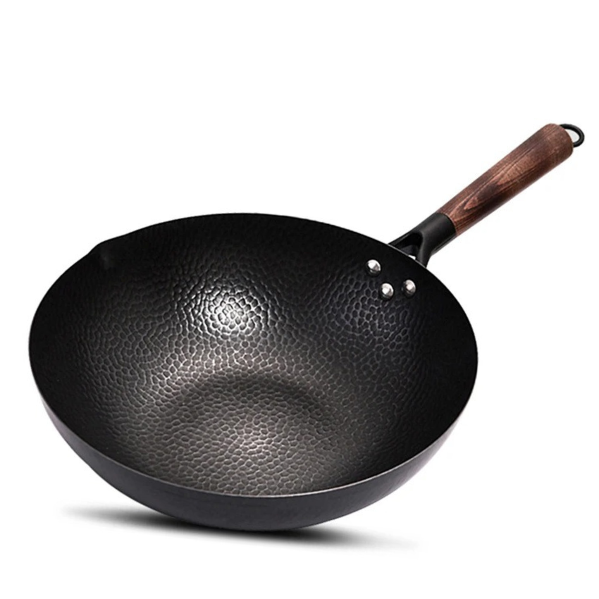 stainless steel wok pan