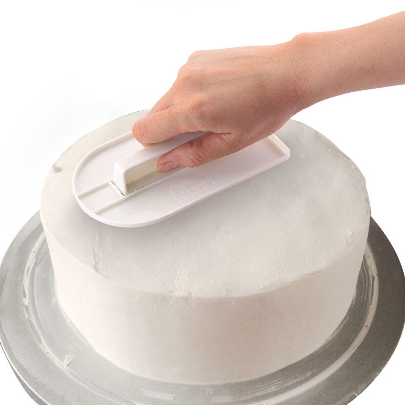 Rotating cake turntable decorating dessert display stand icing smoother kitchen