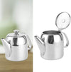 Stainless steel 600ml tea pot spout lid handle kitchen coffee metal vintage new