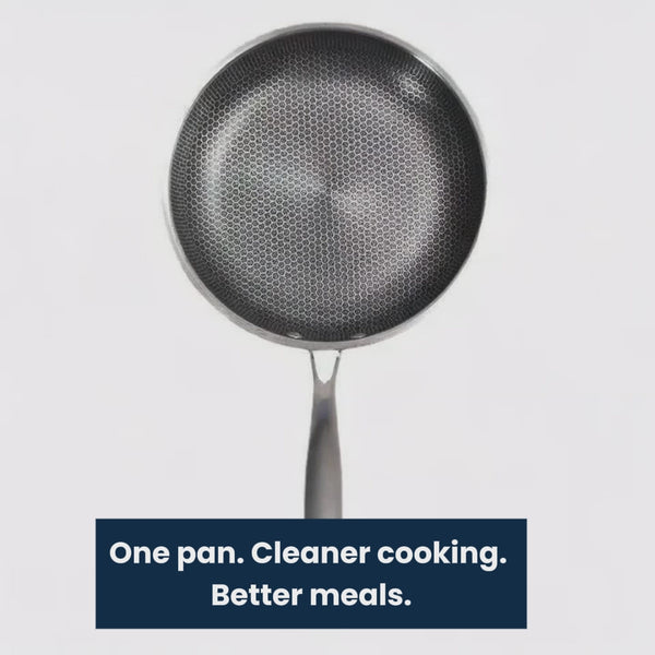 Triply Stainless Steel Frying Pan