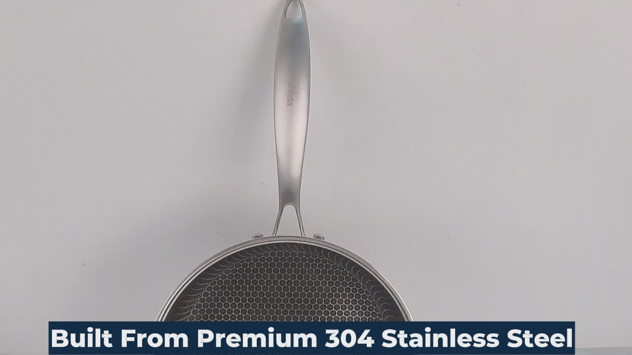 frying pan non stick hybrid